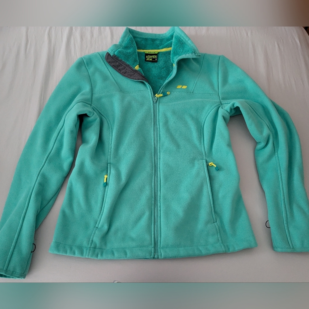 Koppen Green Sherpa Lined Jacket